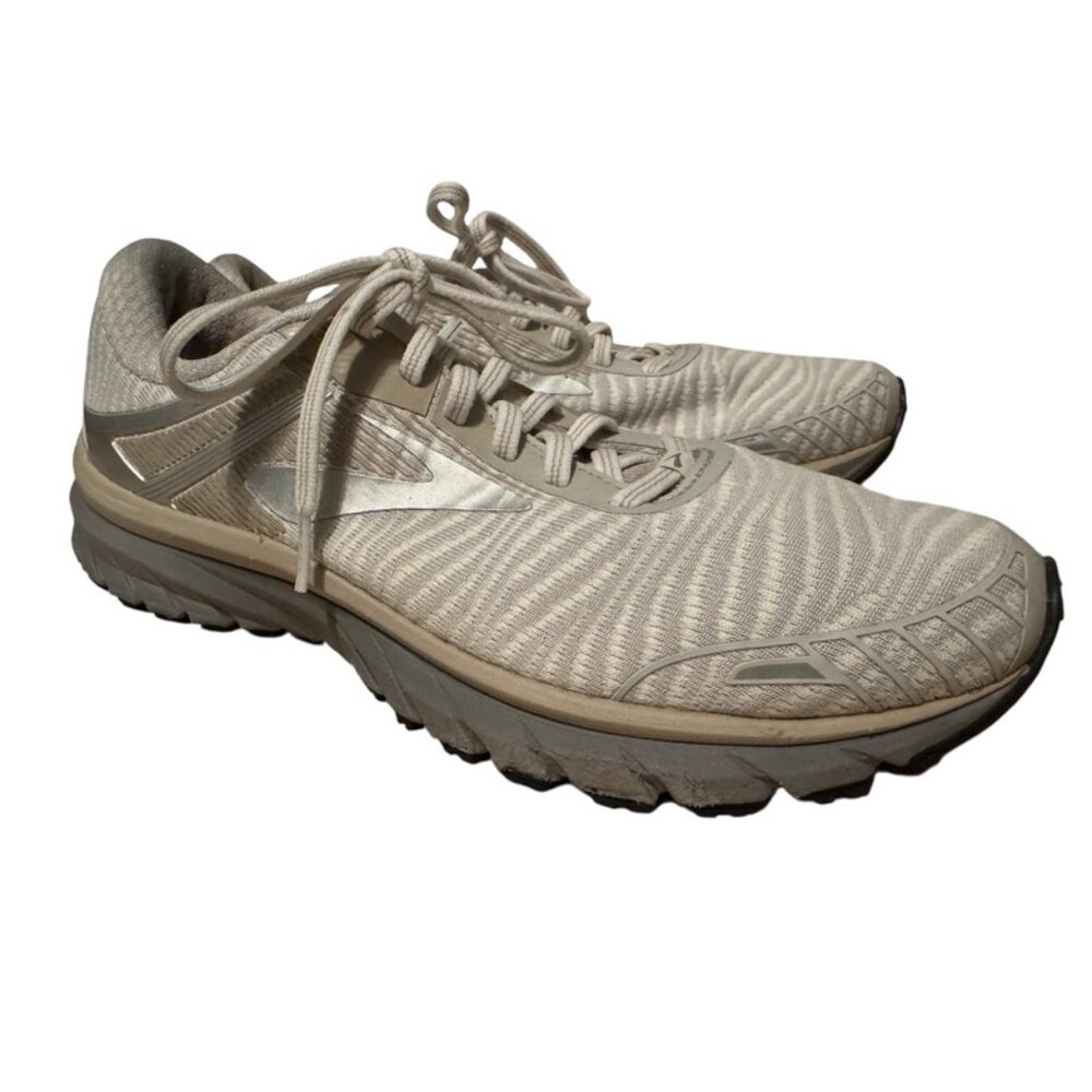 Brooks GTS 18 Running Shoes – Women’s Size 9 – Neutral Gray / Silver – Good Cond